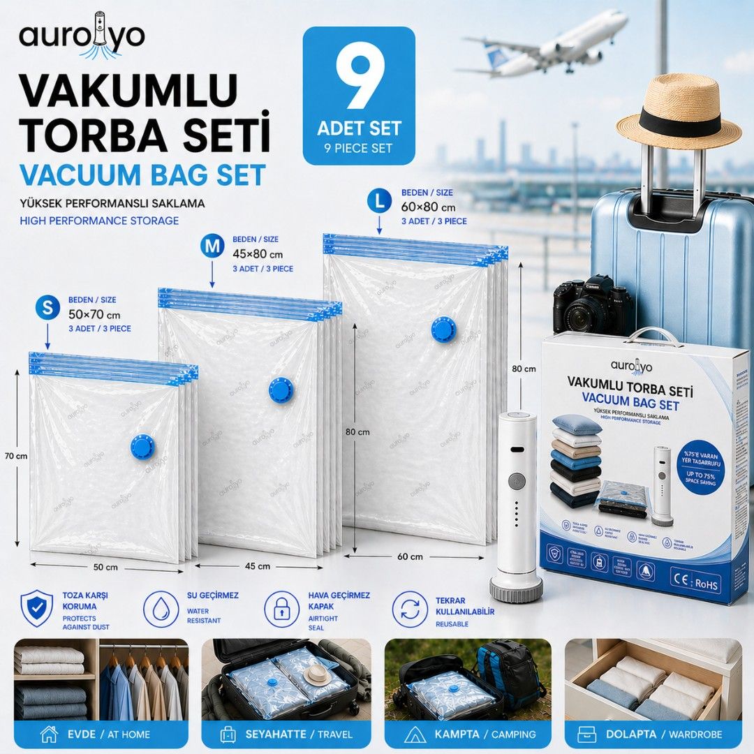 Turbo X 9'lu Set