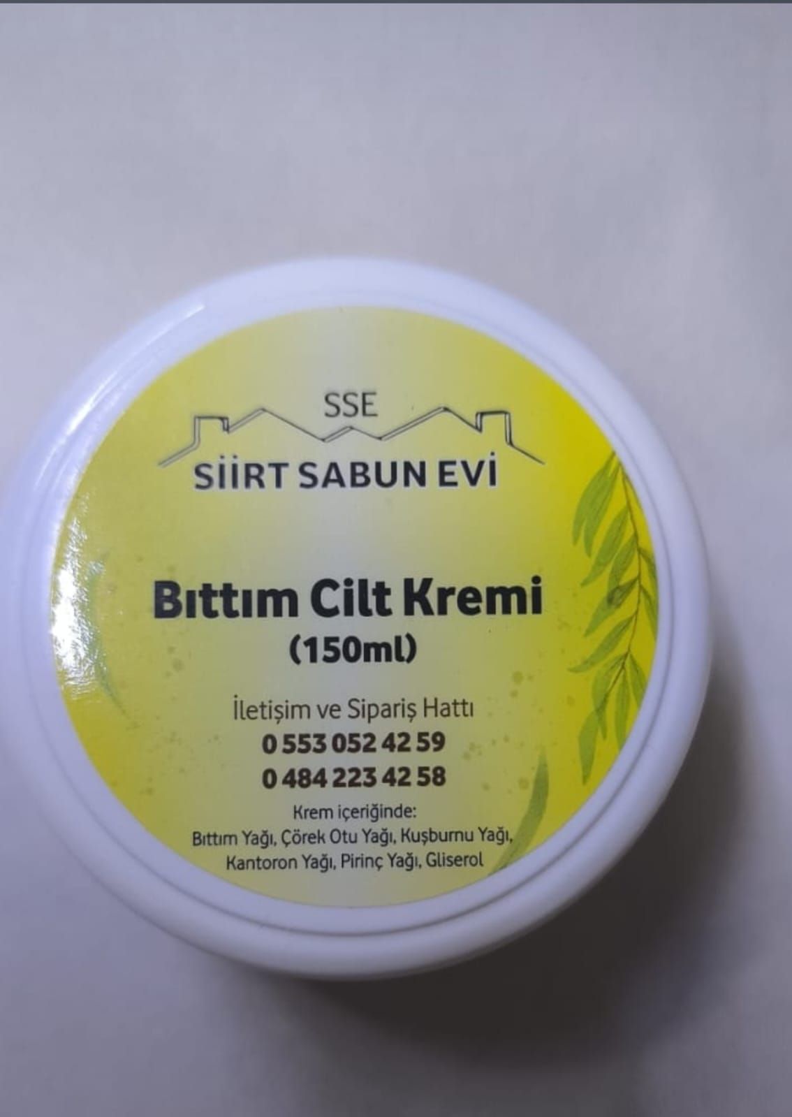 BITTIM KREMİ (150 mL)