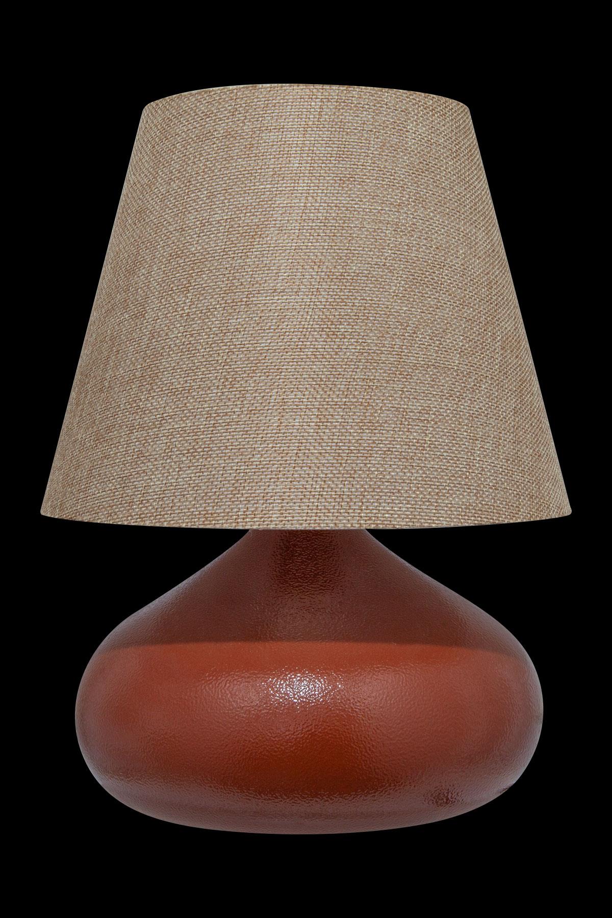 Motif Abajur Kahverengi