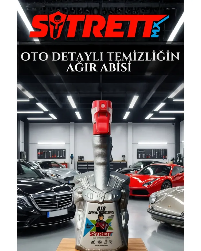 SİTRETT MX Süper Kahraman Oto Detaylı Temizleyici 700 Gr.