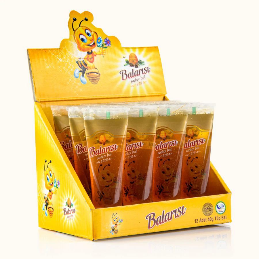 Balarısı Doğal Çam Balı Tüp 40 gr 12 Adet