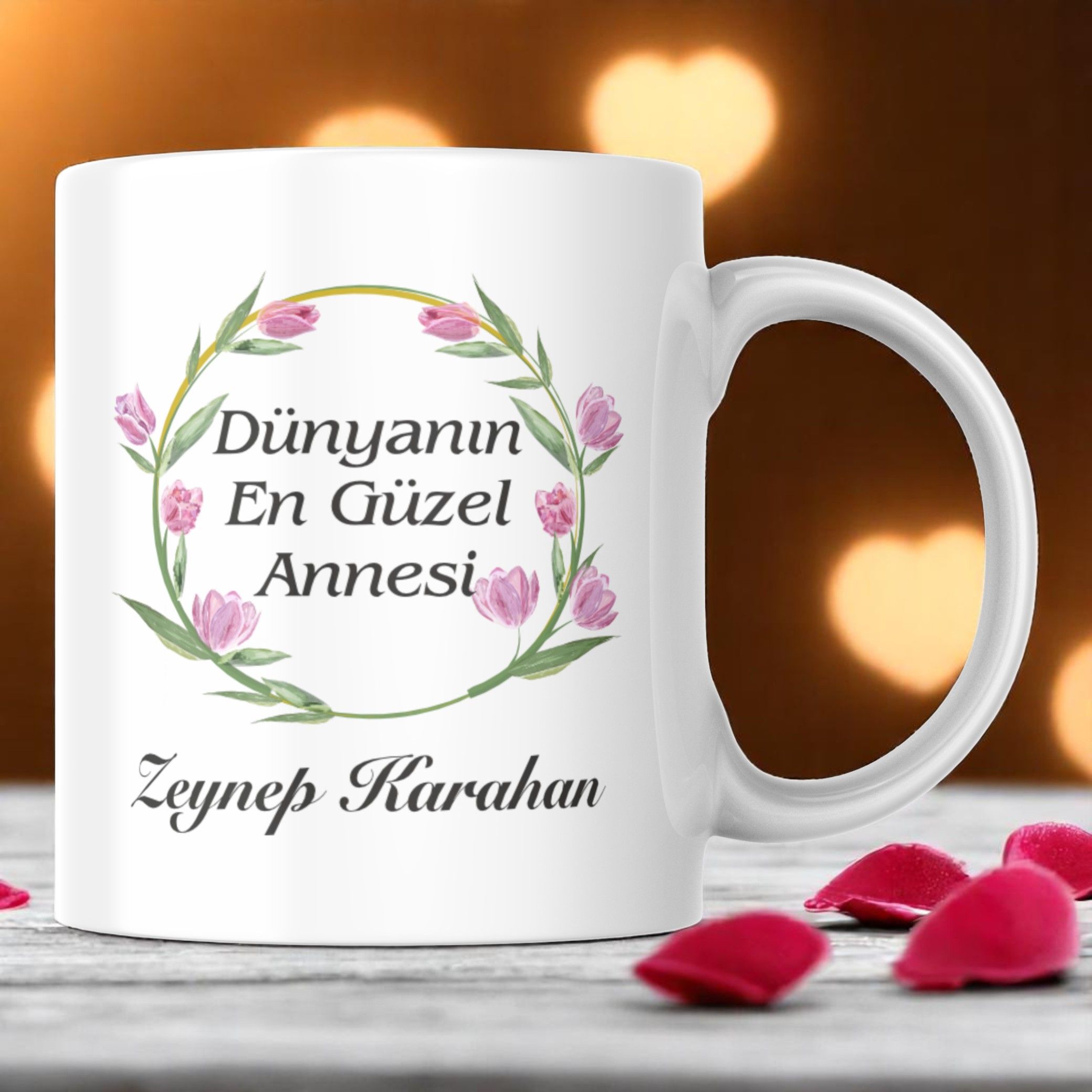Kişiye Özel Anneler Günü Tasarım Kupa Bardak