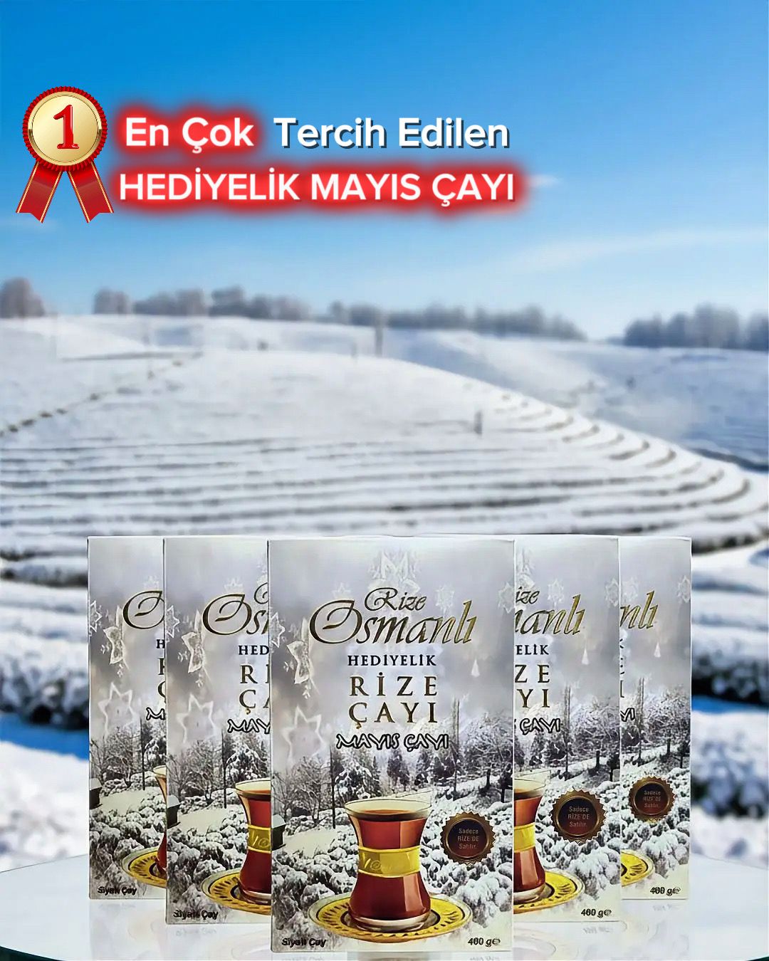 Rize Osmanlı 400gr Hediyelik Mayıs Çayı