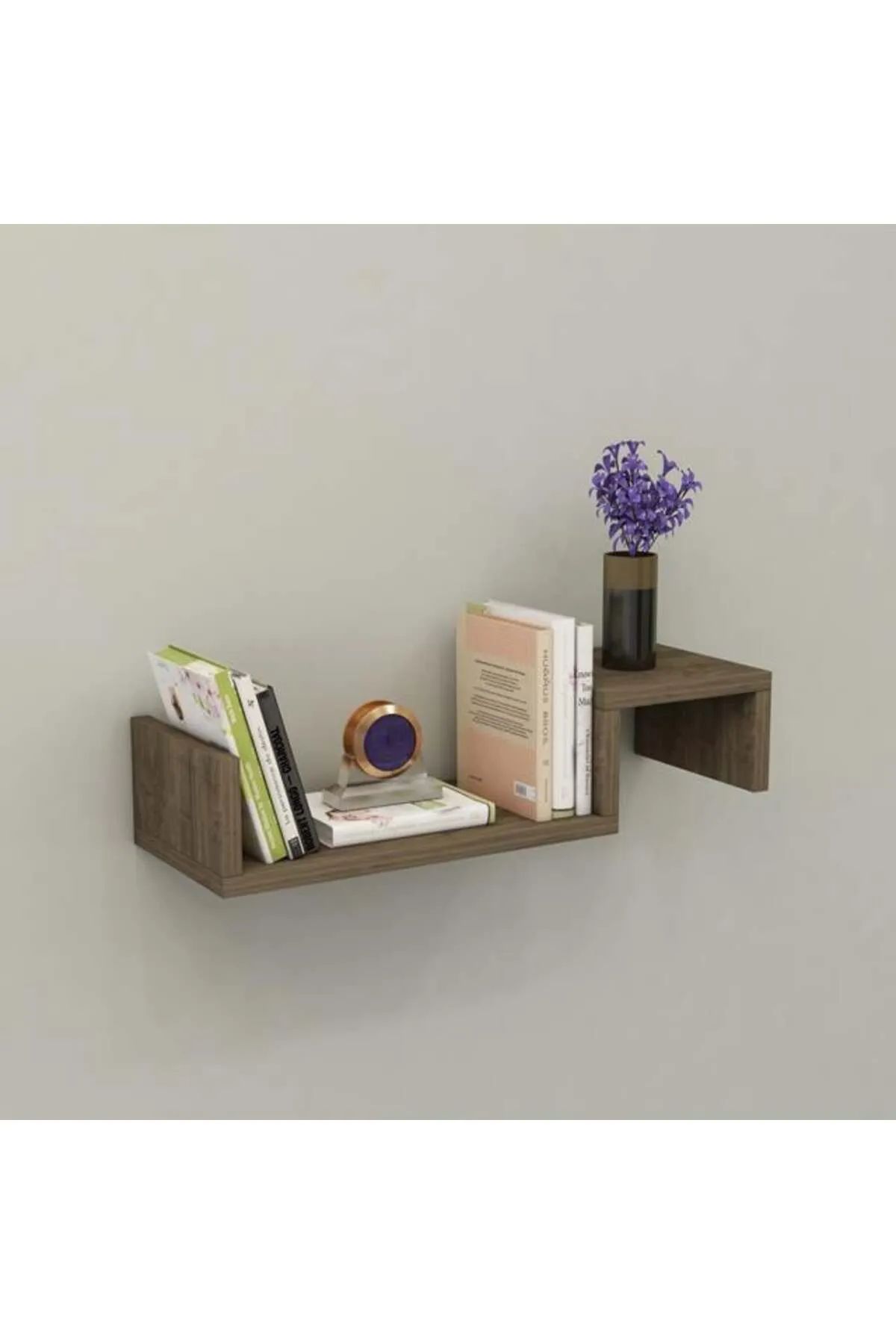 Zıgzak Duvar Raf 56x12x20 Cm