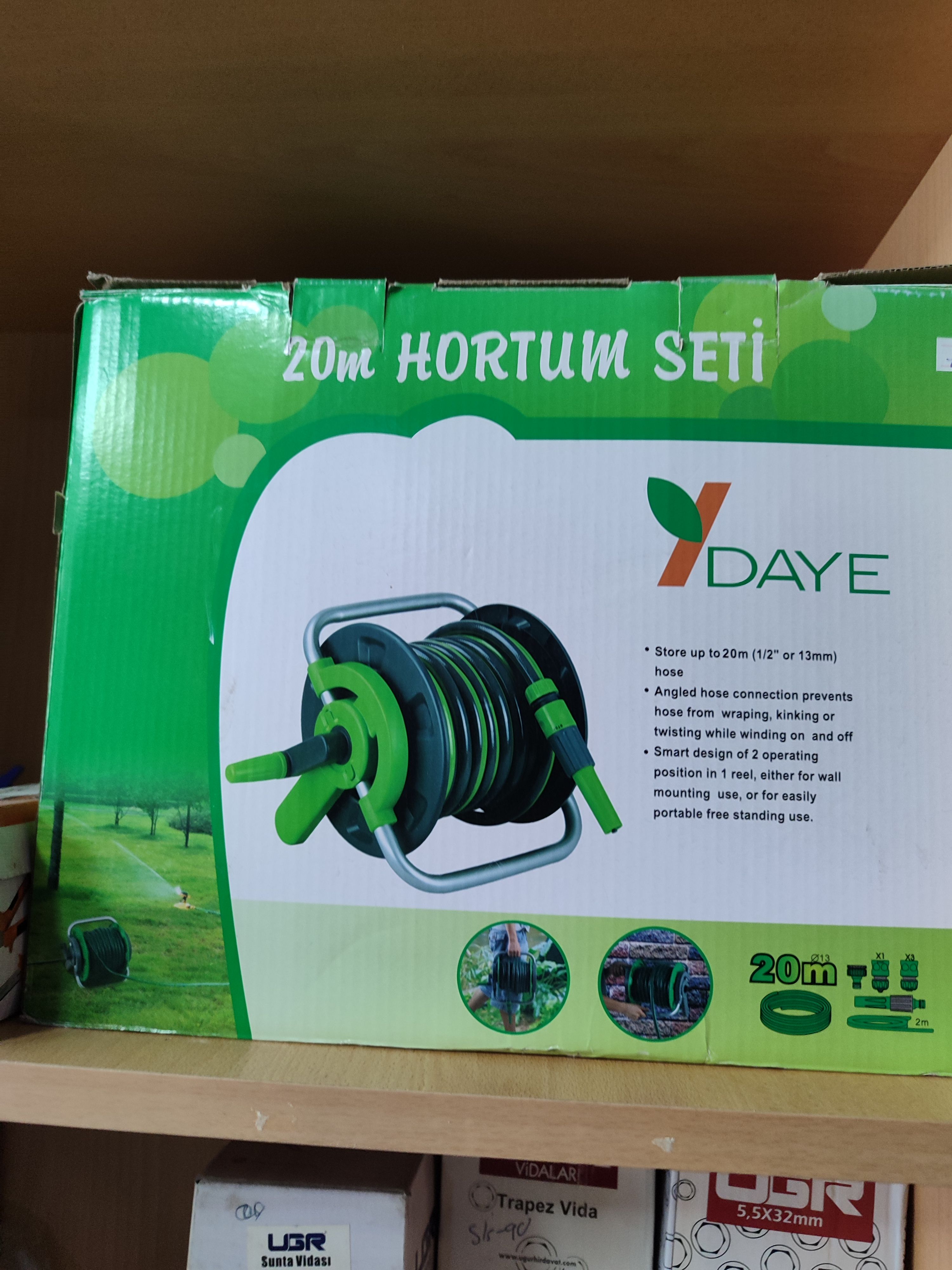 Makaralı Hortum seti 20metre