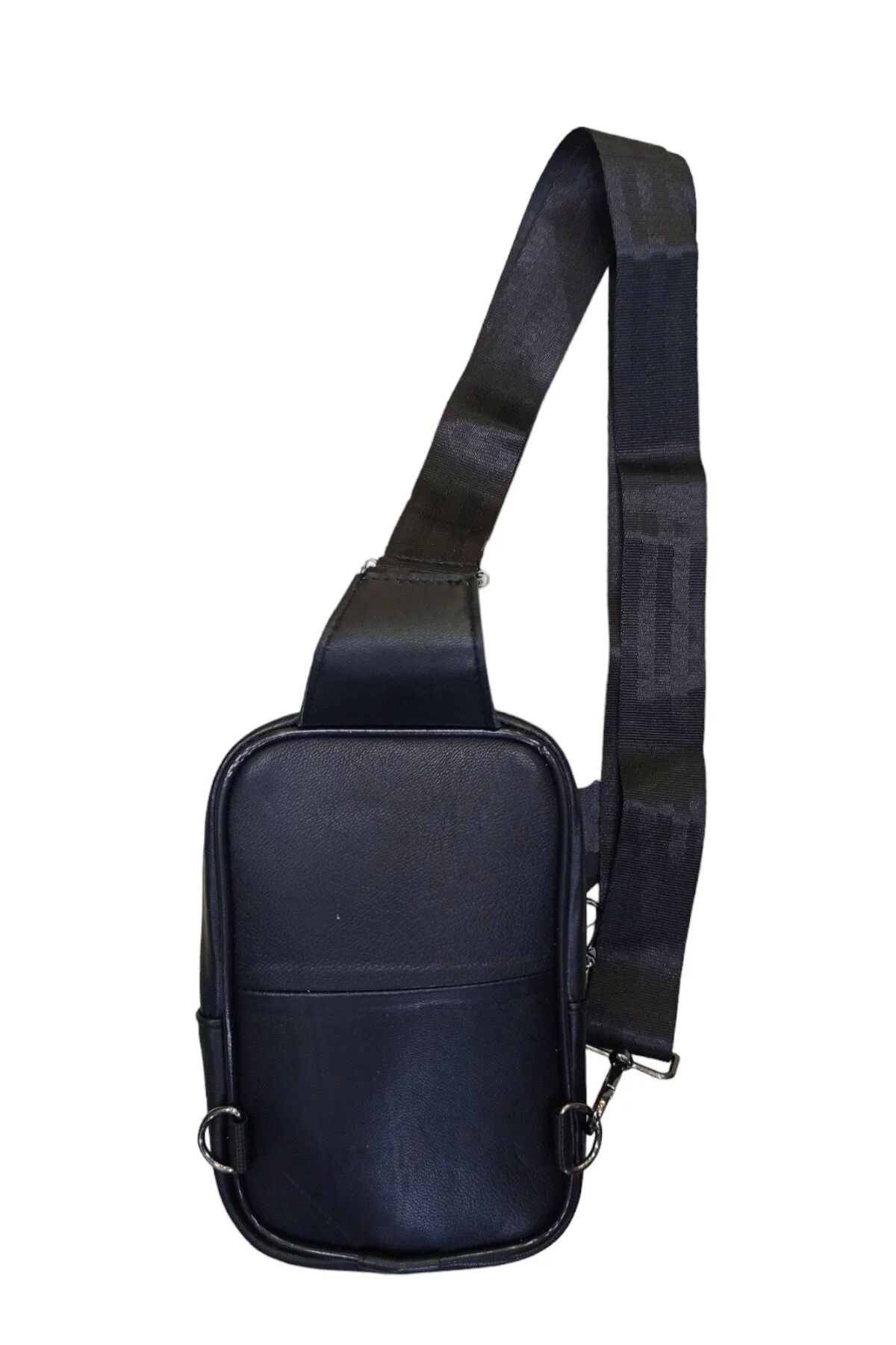 Hakiki deri Erkek Badybag göğüs ve çapraz çanta