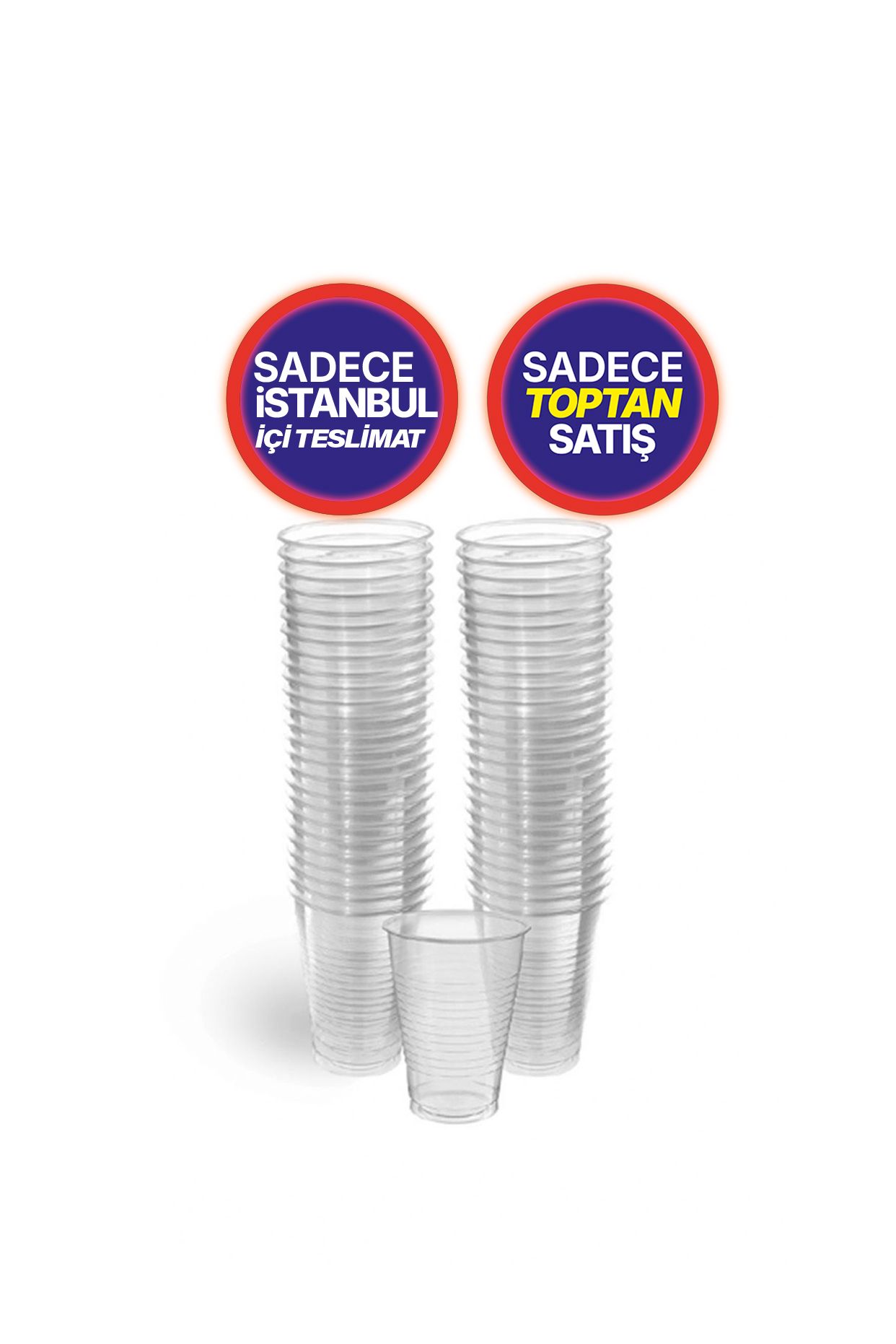 Plastik Bardak 180cc - 3000 Adet