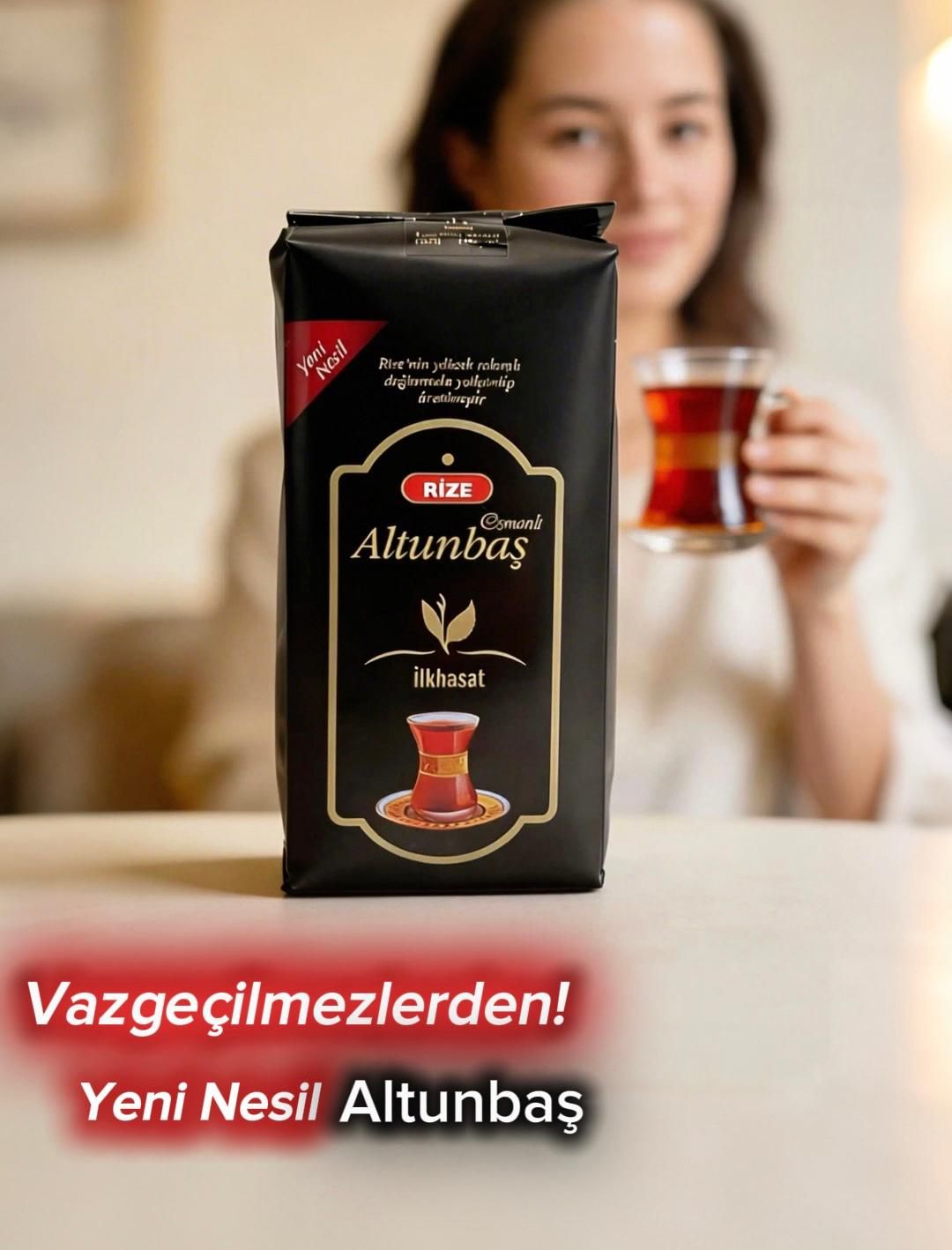 Rize Osmanlı Altunbaş Çay 500 Gr. x 15 Adet (7.5 KG)