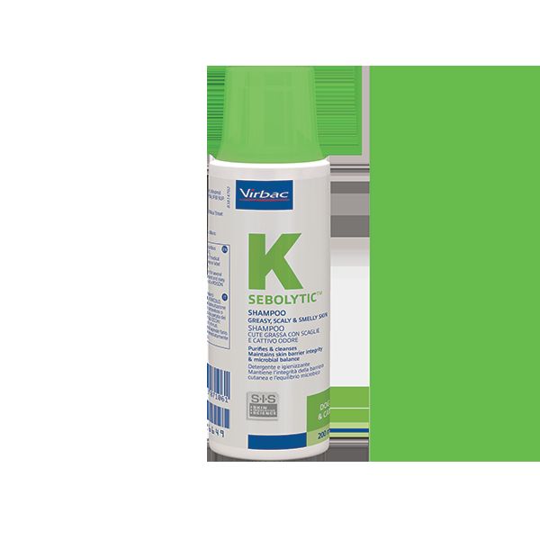Virbac Kediler Ve Köpekler Için Sebolytıc ( K ) Dermatolojik Şampuan 250 Ml