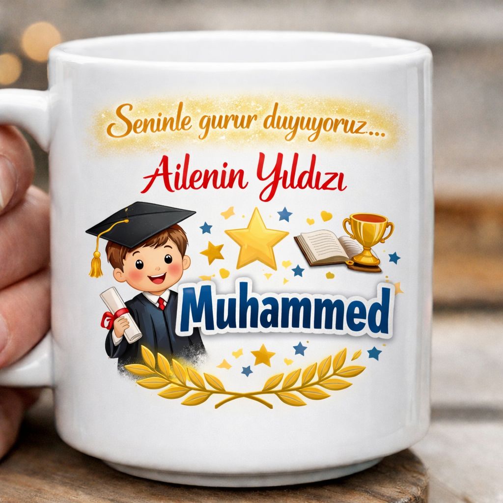 Karne Hediyesi - İsme Özel Kupa Bardak