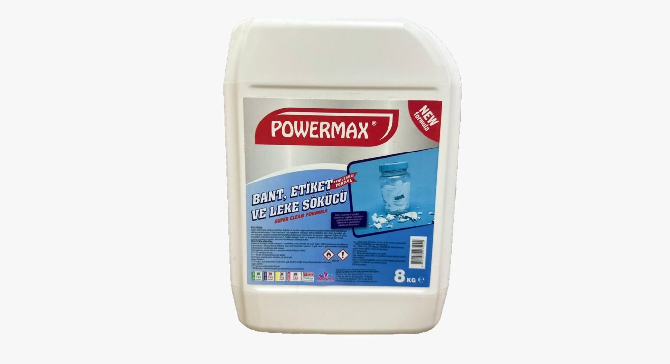 Powermax Bant, Etiket ve Leke Sökücü 8kg