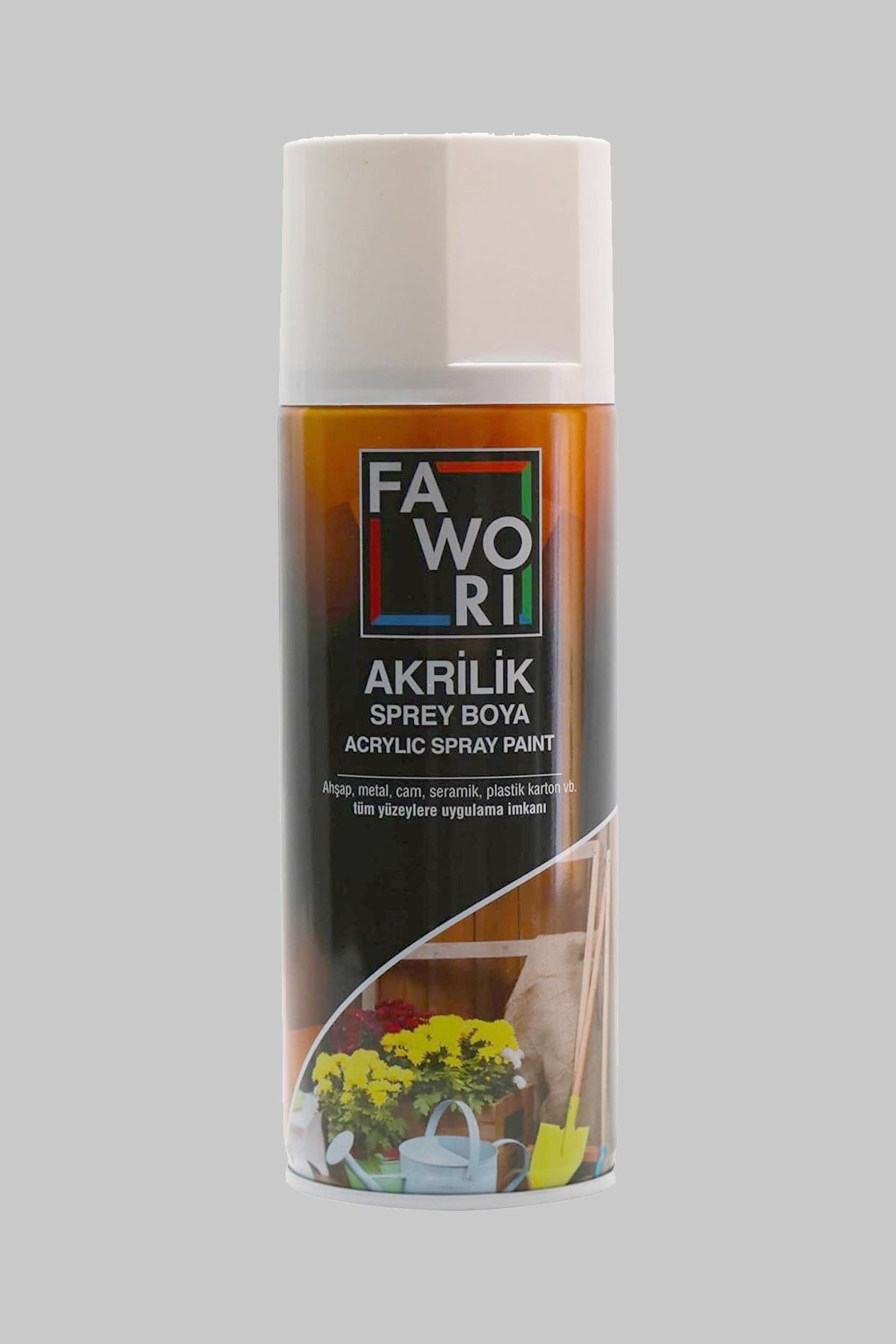Fawori Sprey Boya 400 ml Beyaz Parlak