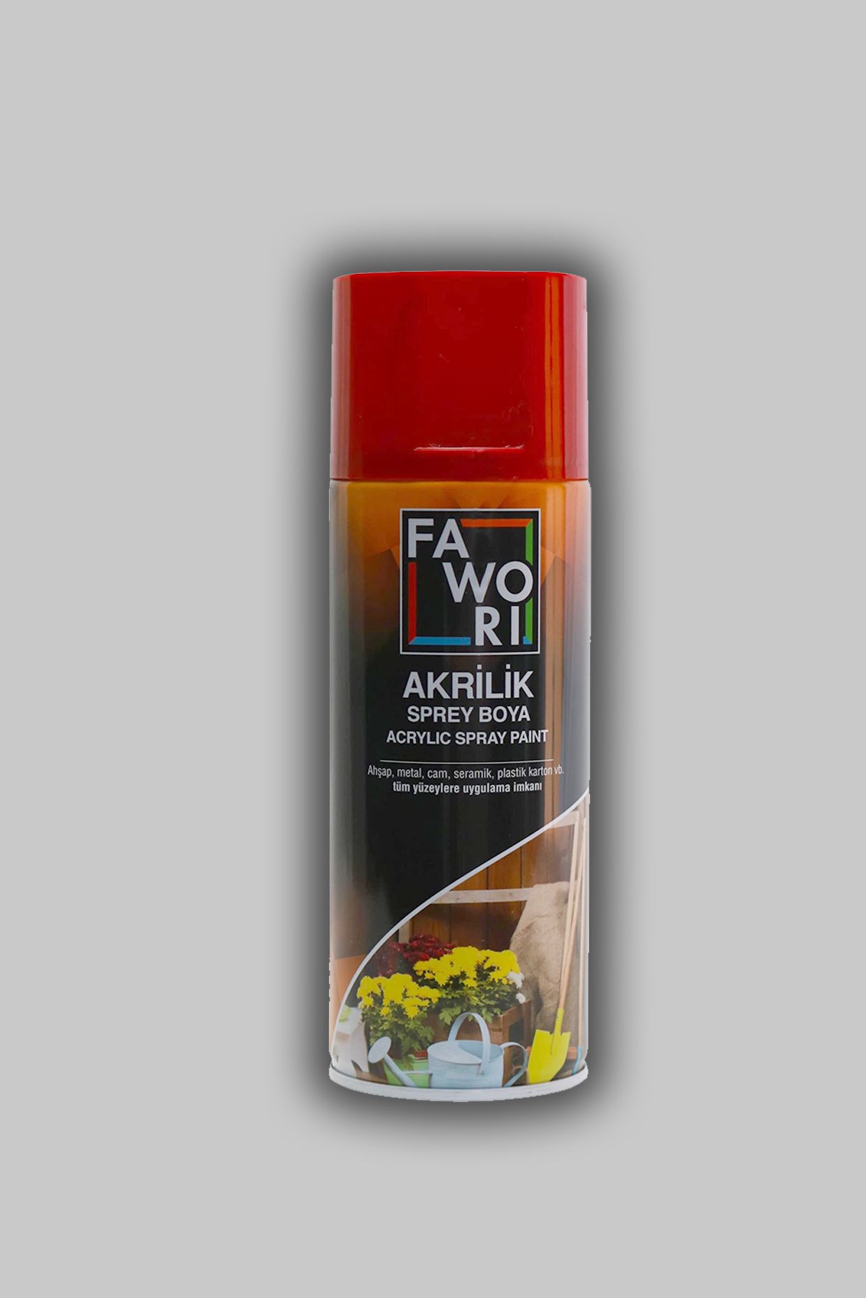Fawori Sprey Boya 400 ml Parlak Kırmızı