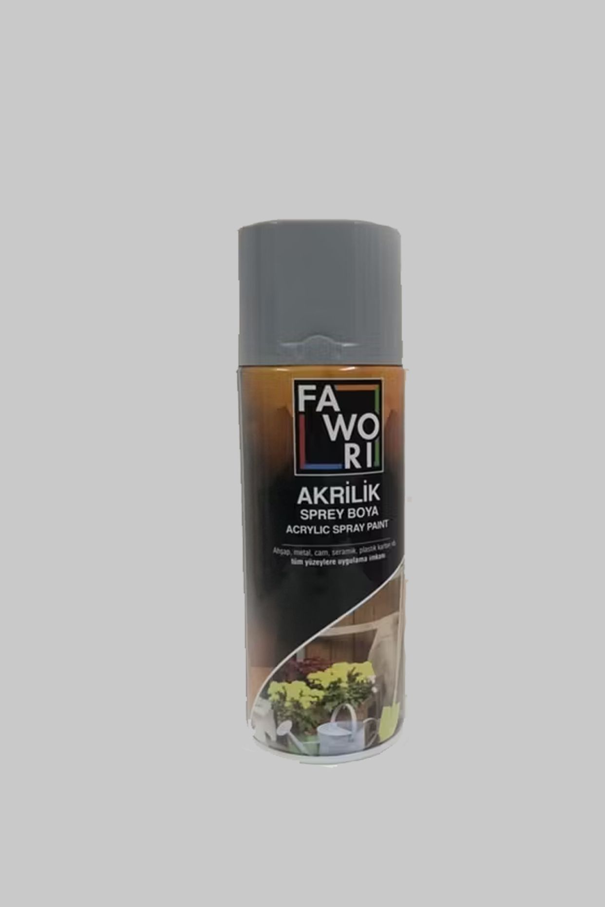 Fawori Sprey Boya 400 ml Açık Gri