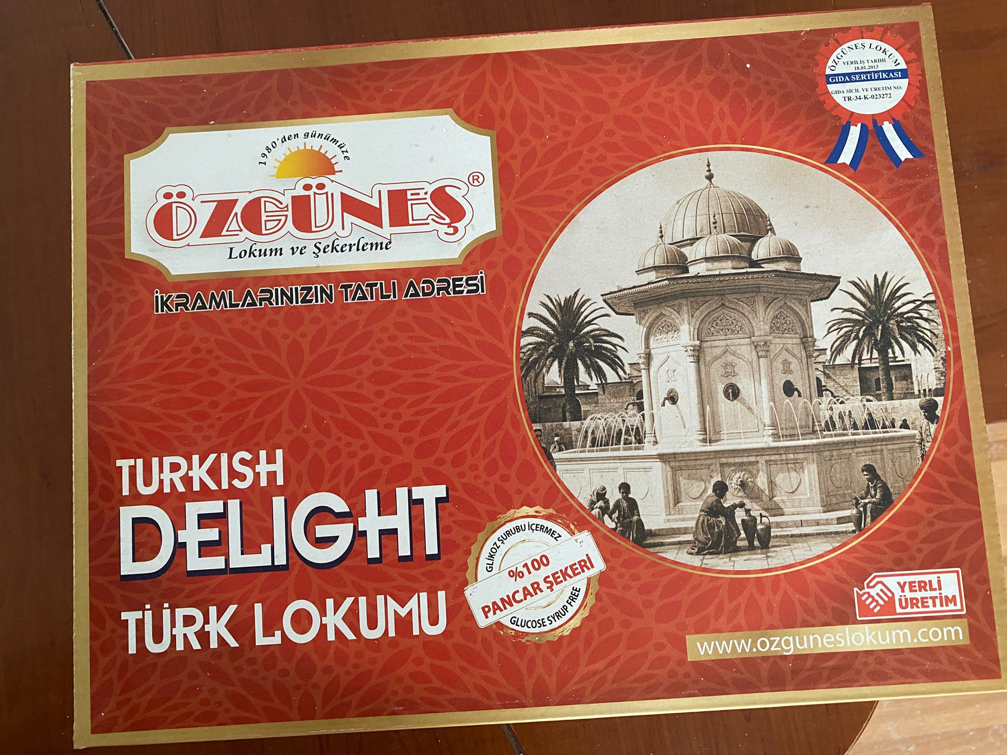 Klasik Sade Lokum 1 KG – Geleneksel Türk Lokumu, Ekonomik Paket