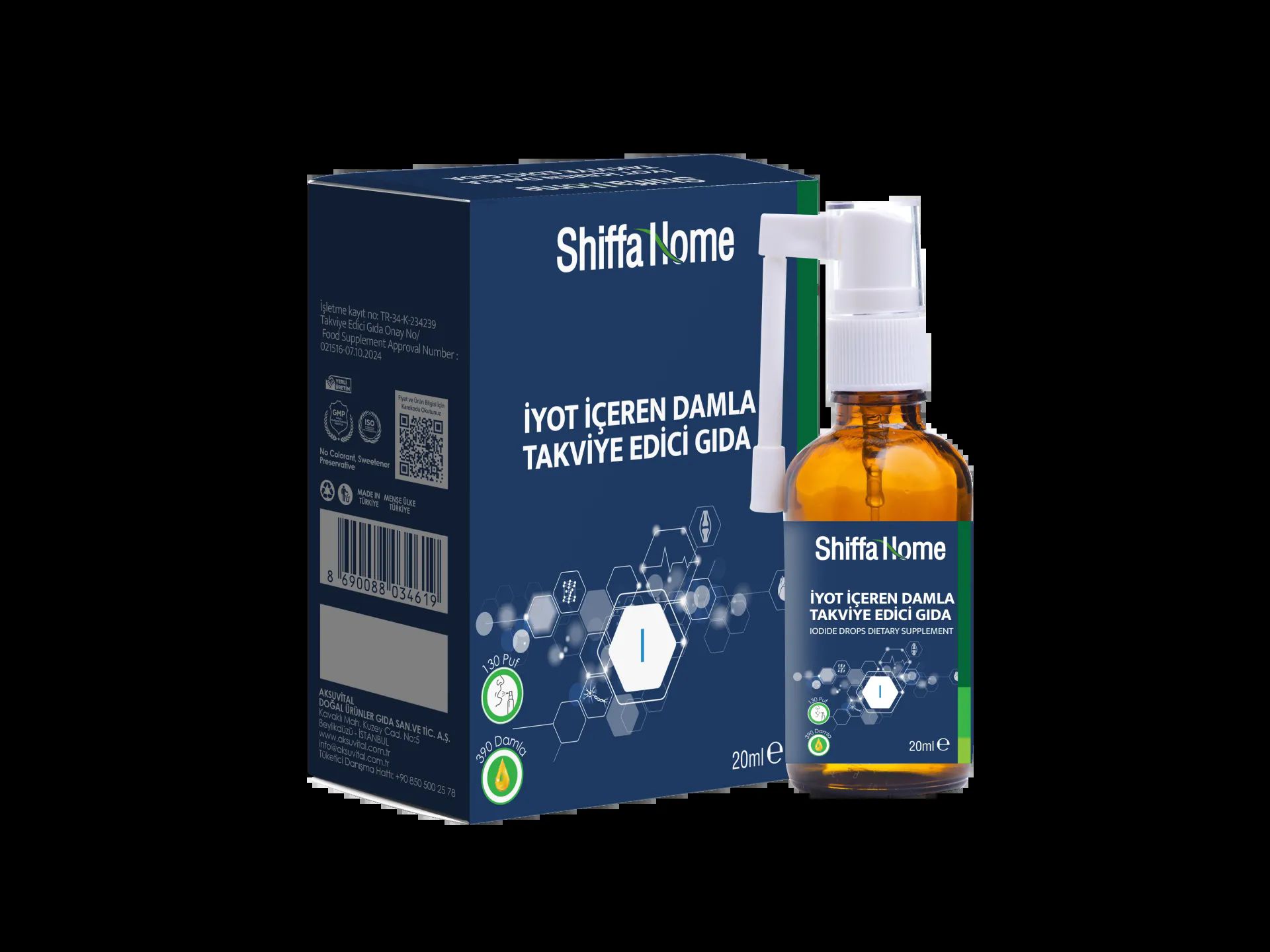 Shiffa Home İyot Damla 20 ml