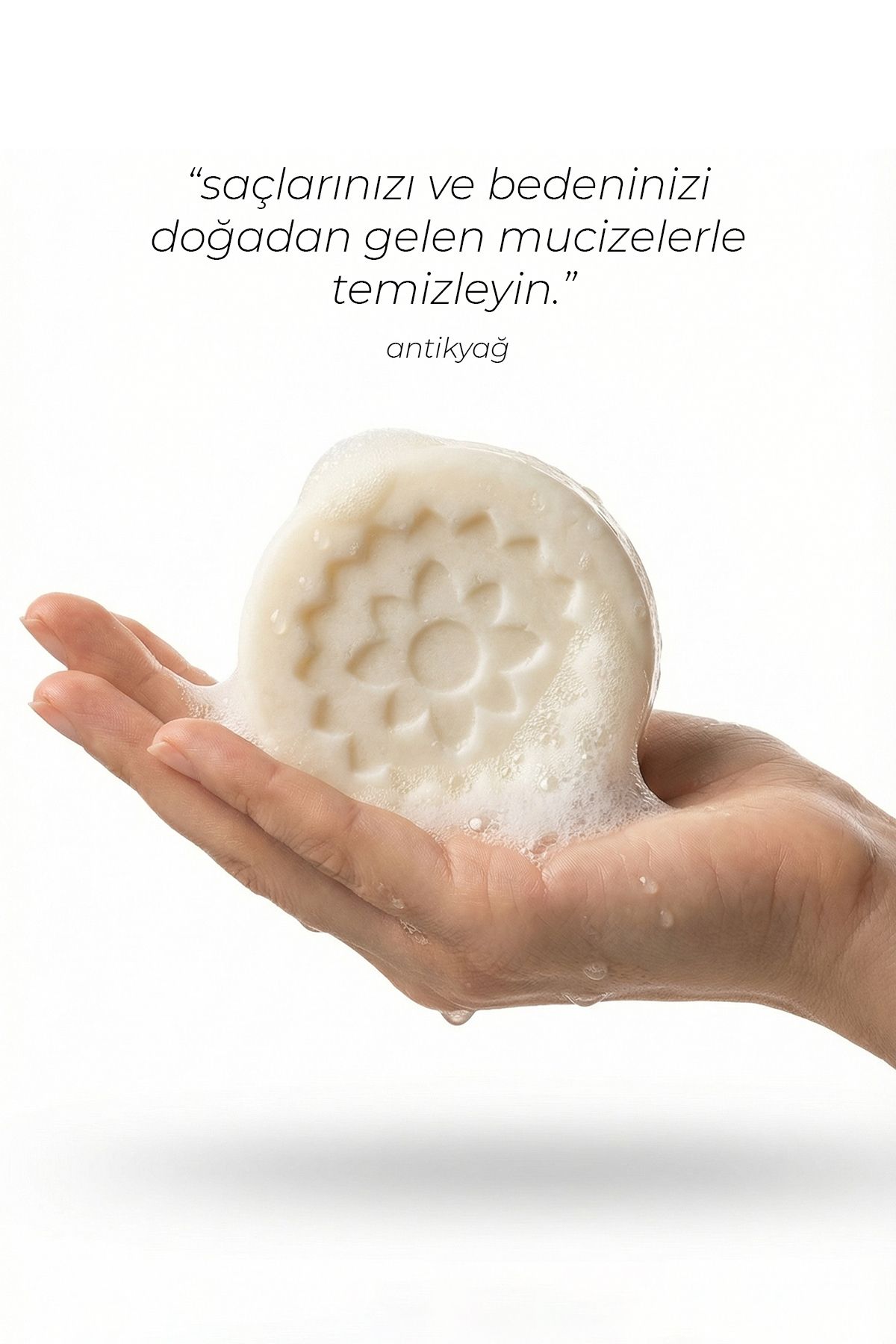 Antikyağ Katı Şampuan 100 gr