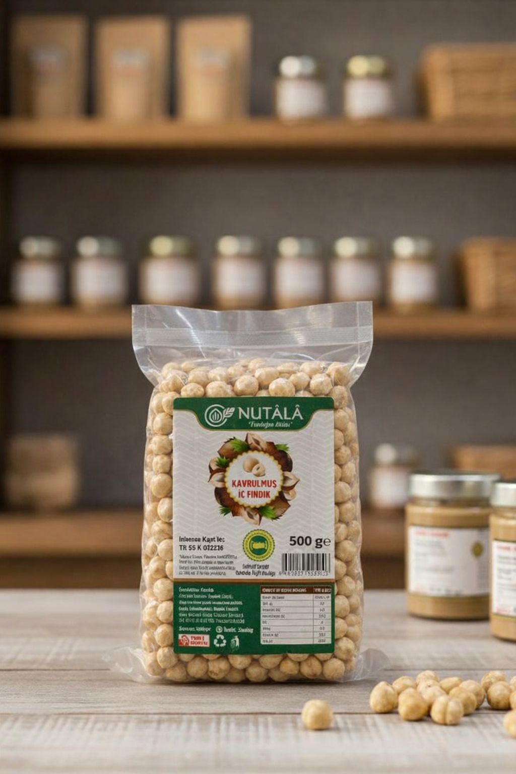 NUTALA Kavrulmuş Iç Fındık 500G