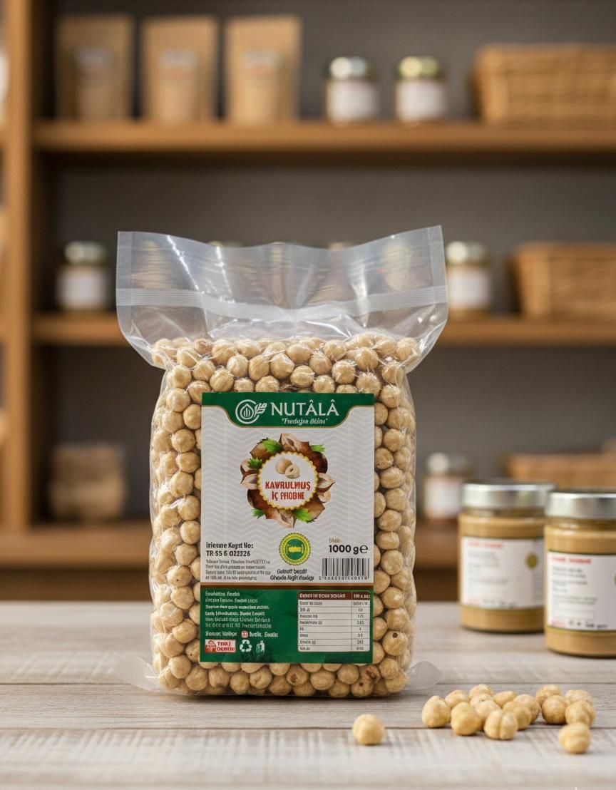 NUTALA Kavrulmuş Iç Fındık 1000G