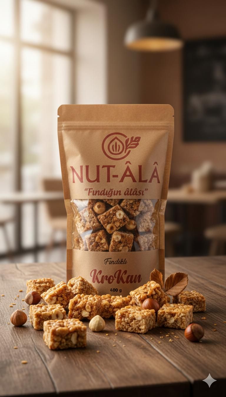 NUTALA Fındık Krokan 400Gr