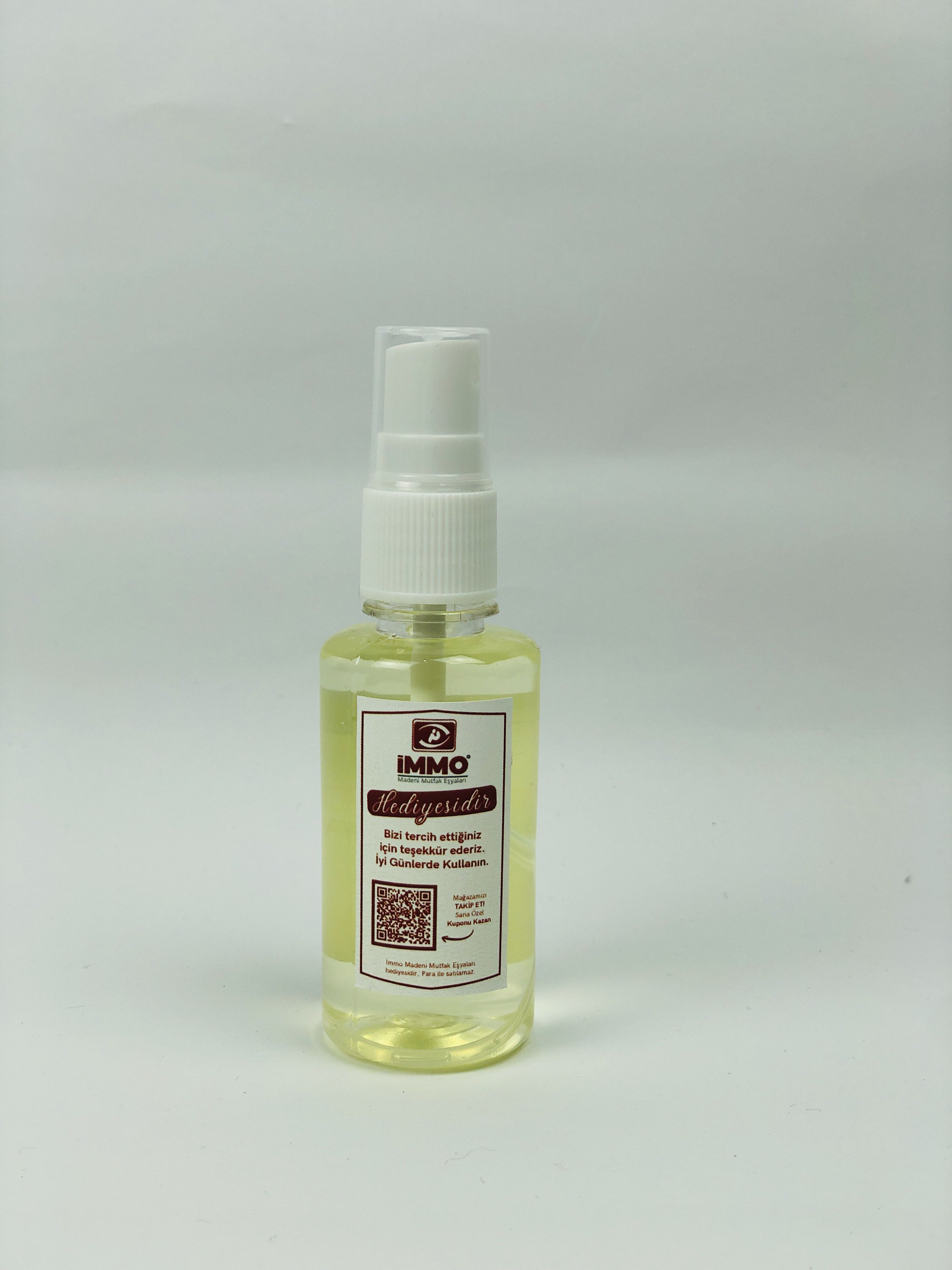 Promosyon Limon Kolonyası | Logolu Sprey Limon Kolonyası | 50+5 HEDİYE | Toplam 55 Adet