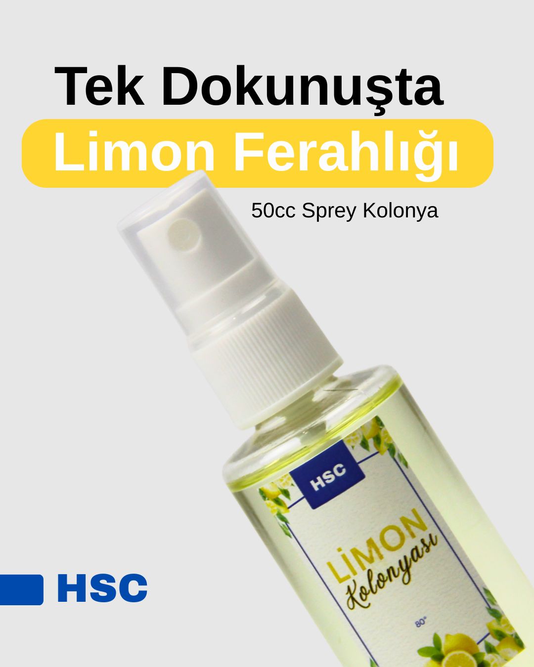 3'LÜ Kolonya Seti - 50cc Sprey – Ferahlatıcı Taşınabilir Kolonya Seti