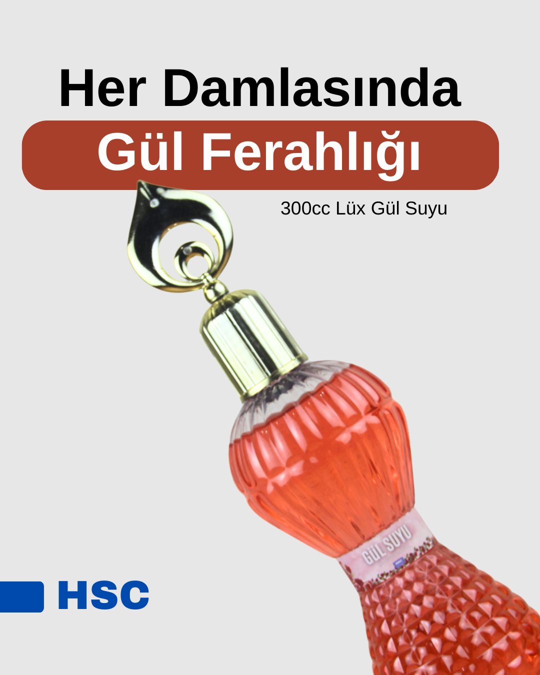 4LÜ Lüx Gül Suyu Seti – Lüx Gül Suyu 300cc