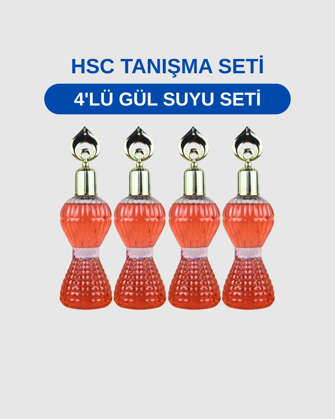4LÜ Lüx Gül Suyu Seti – Lüx Gül Suyu 300cc