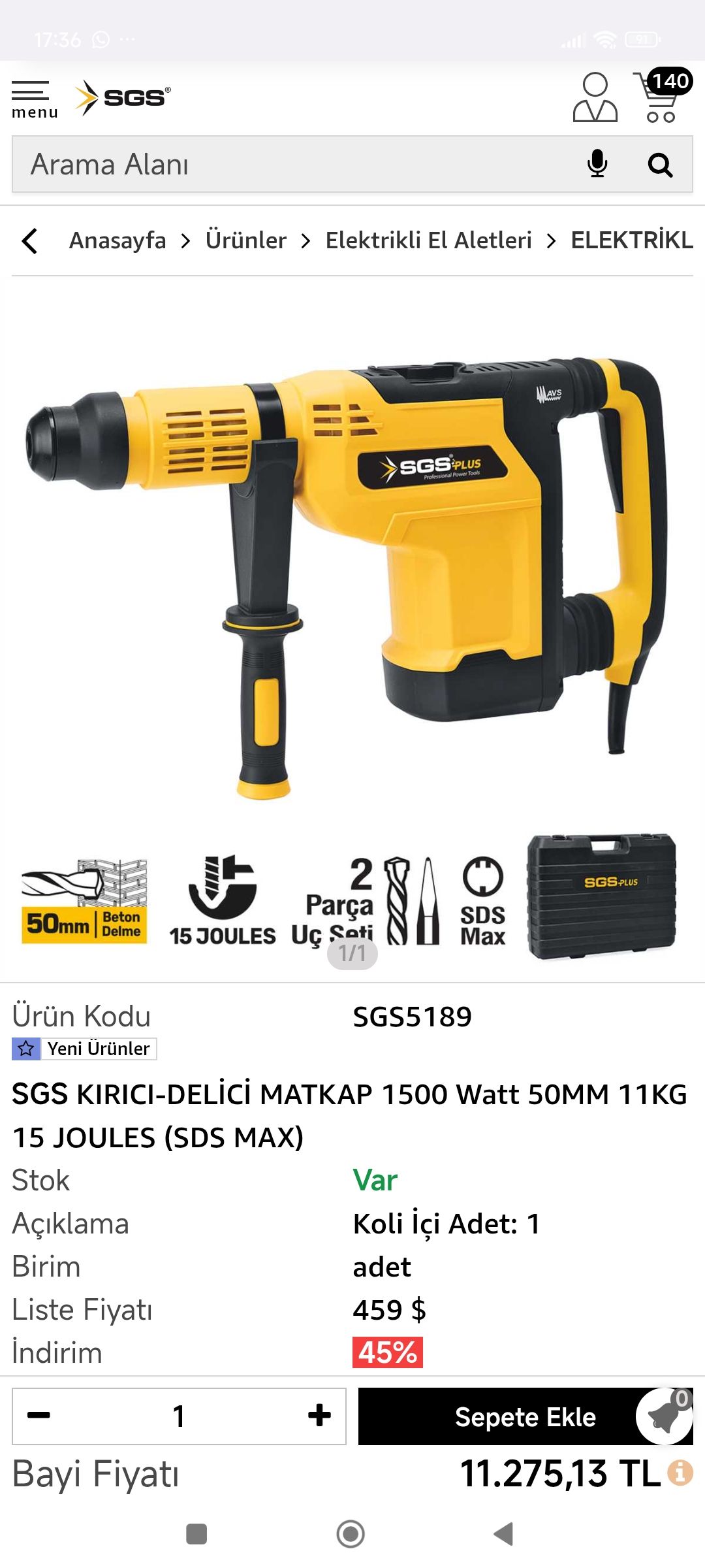 KIRICI DELİCİ MATKAP