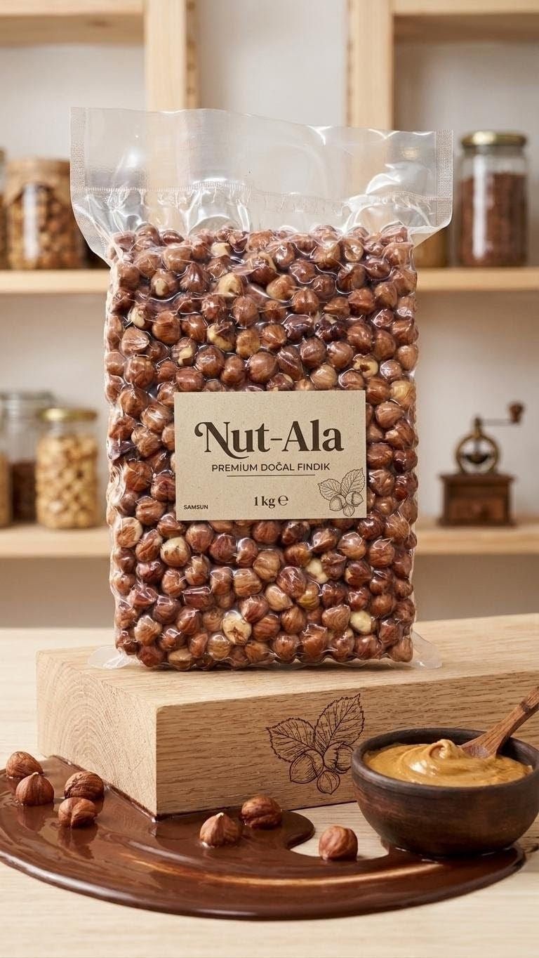 Naturel iç fındık 1 kg