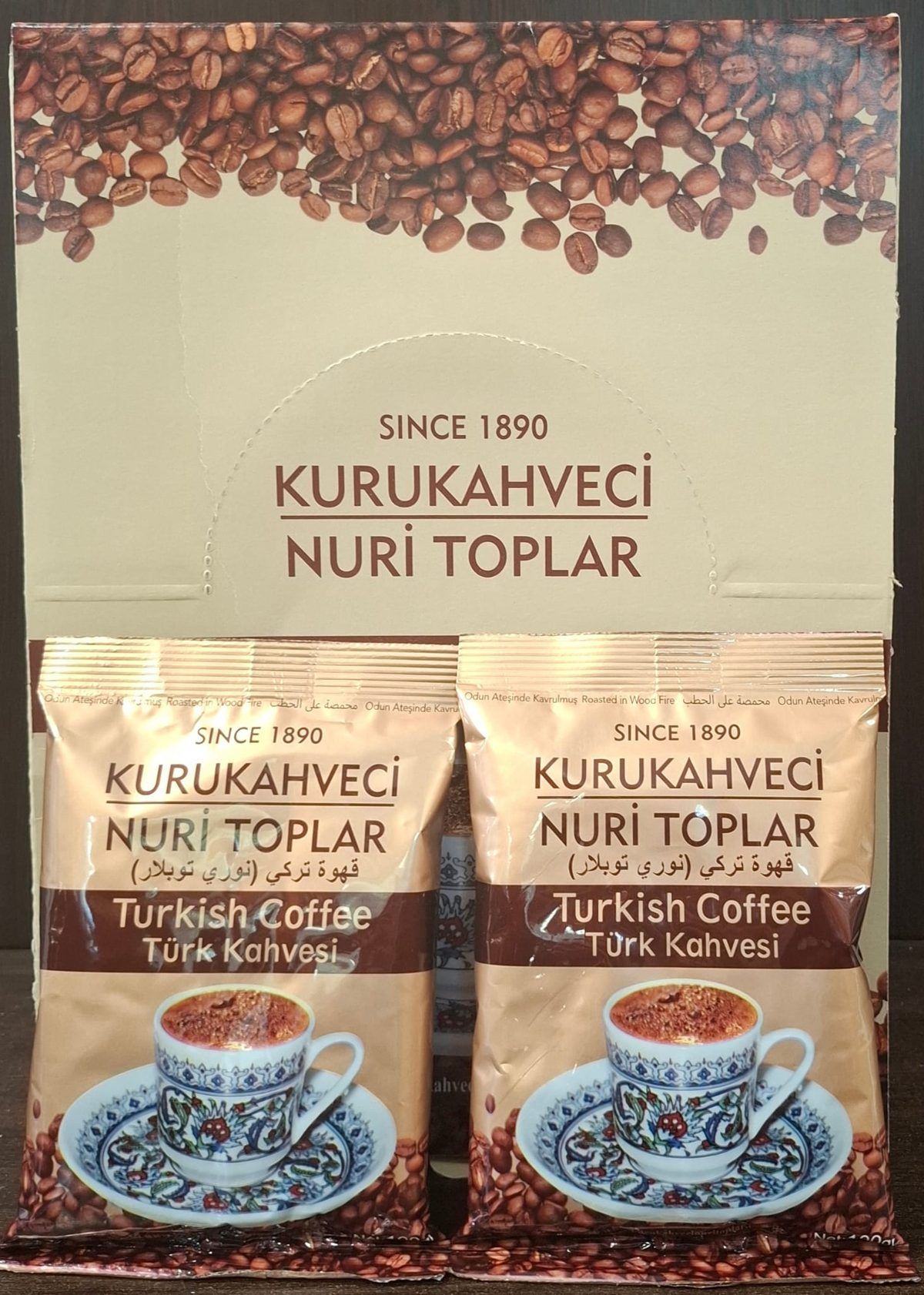 Nuri Toplar Kuru Kahve 24 x 100 gr