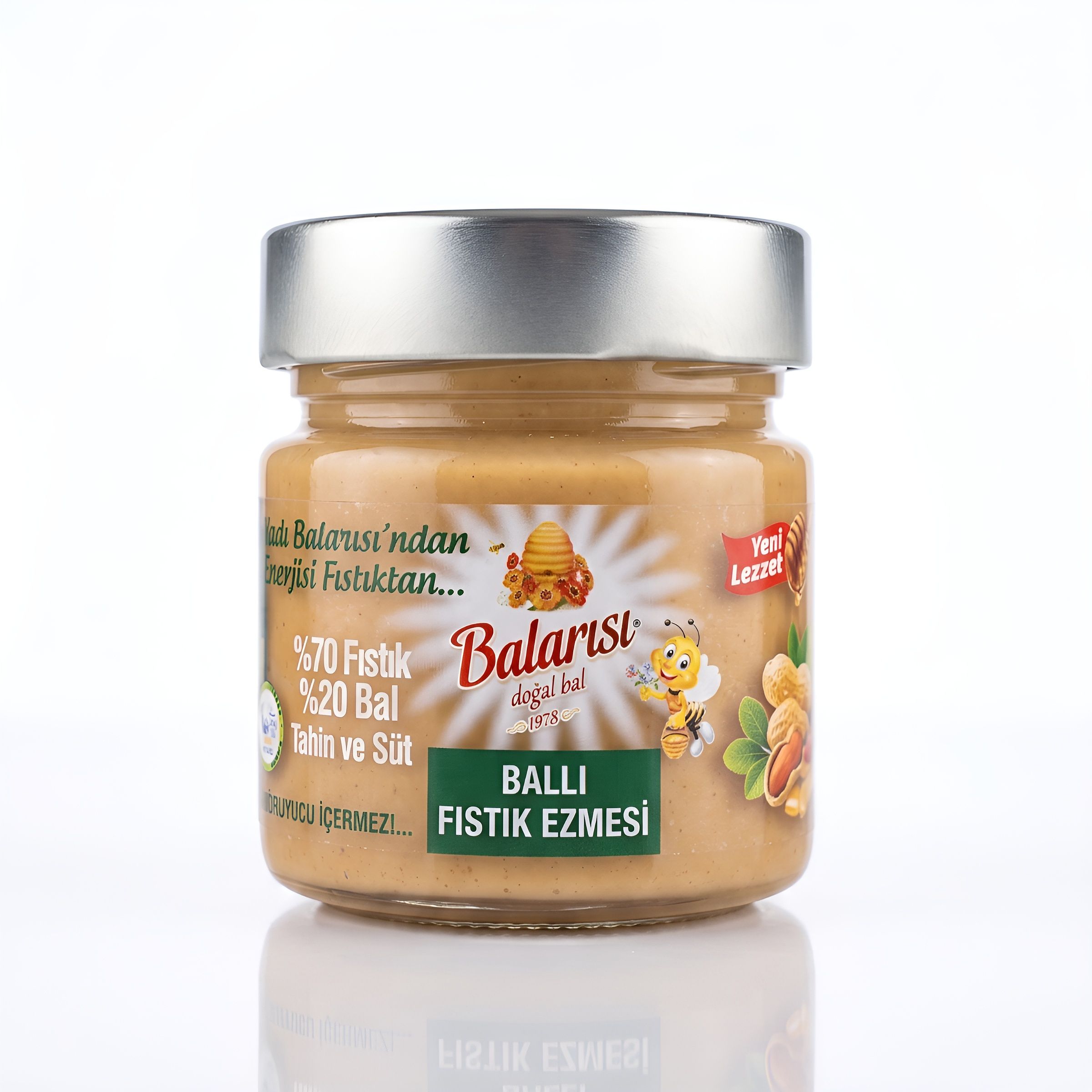 Balarısı Ballı Fıstık Ezmesi 200 Gr