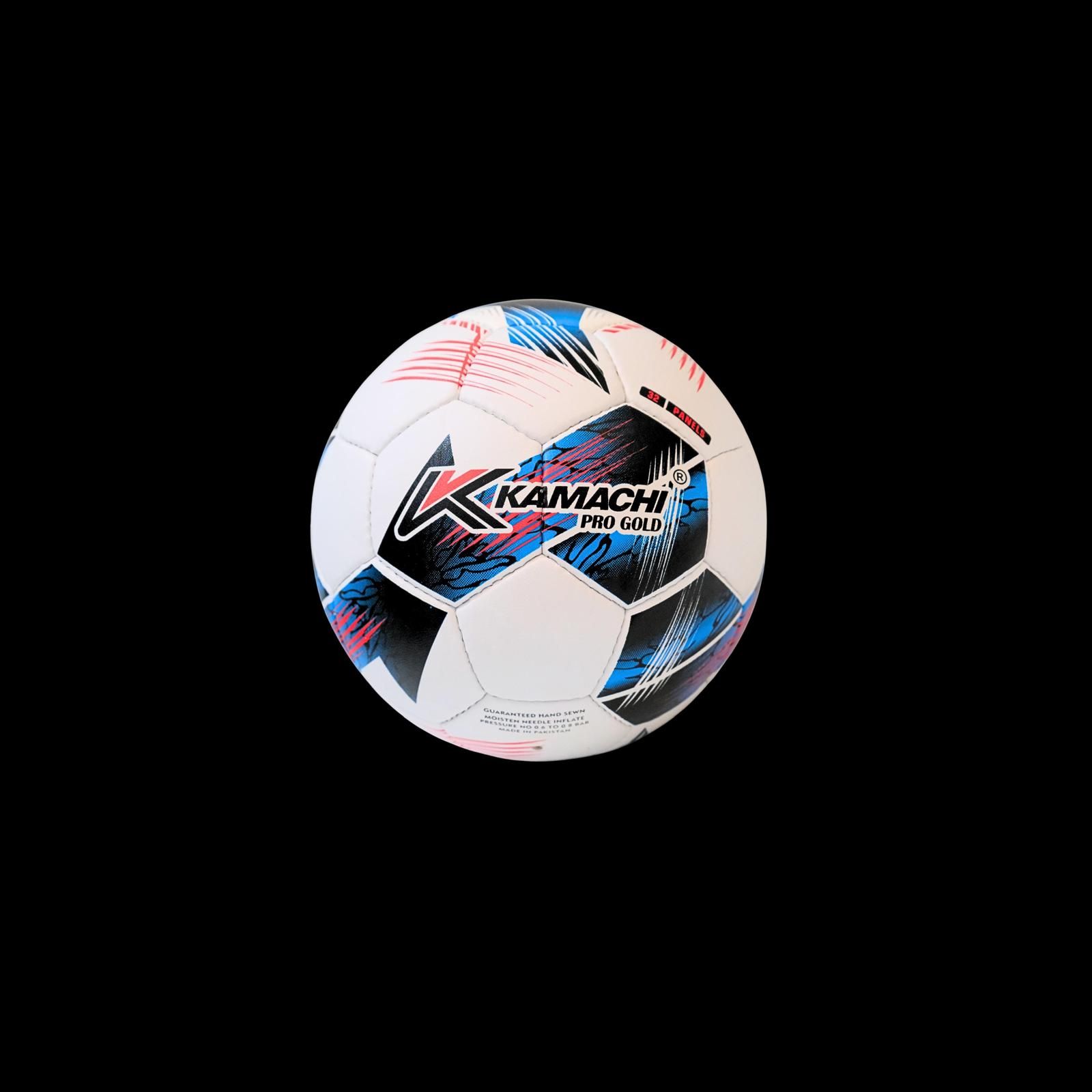 Kamachi Pro Gold 32 Panelli El Dikişli Futbol Topu - 5 No Profesyonel Maç Topu