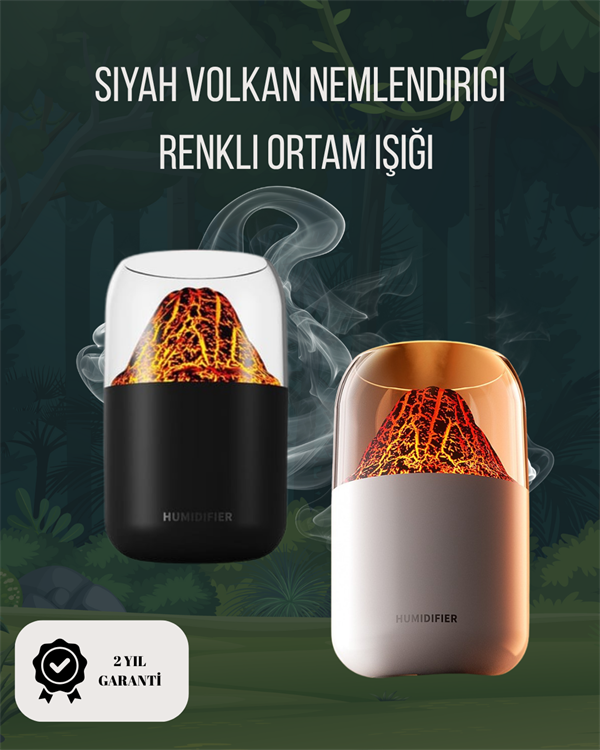 Alev Efektli Ultrasonik Difüzör
