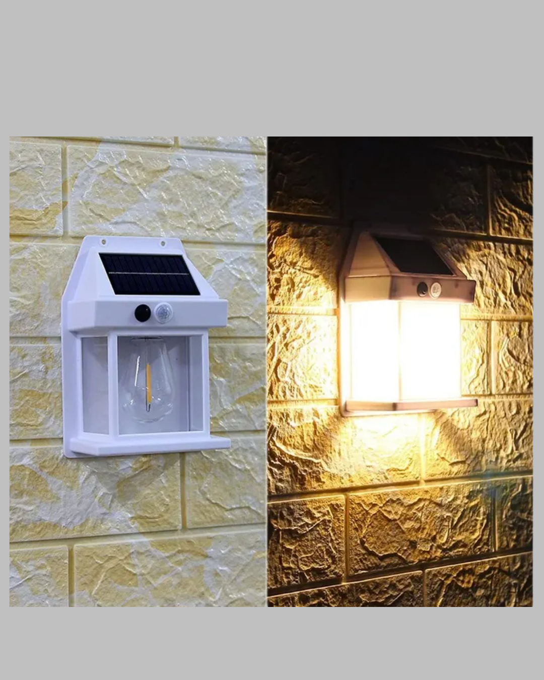 1800 mAh Pilli Solar Duvar Aydınlatma