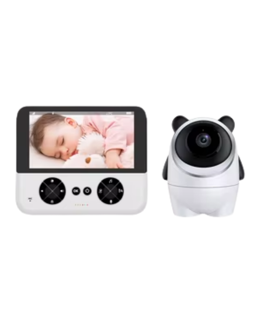 Uzaktan Kontrollü HD Bebek Kamerası Zoom ve Sıcaklık Sensörlü