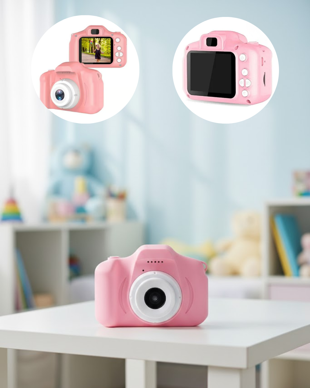 HD Mini Dijital Kamera Video ve Fotoğraf Çekim Özellikli Şarjlı Taşınabilir Kayıt Cihazı