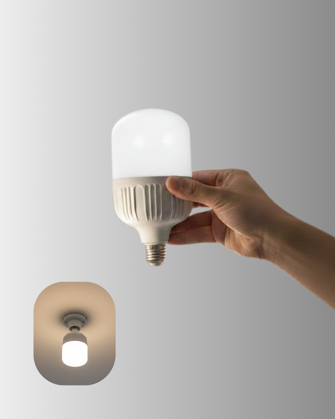 Acil Durumlara Uygun Şarjlı Torch LED Ampul 30 Watt