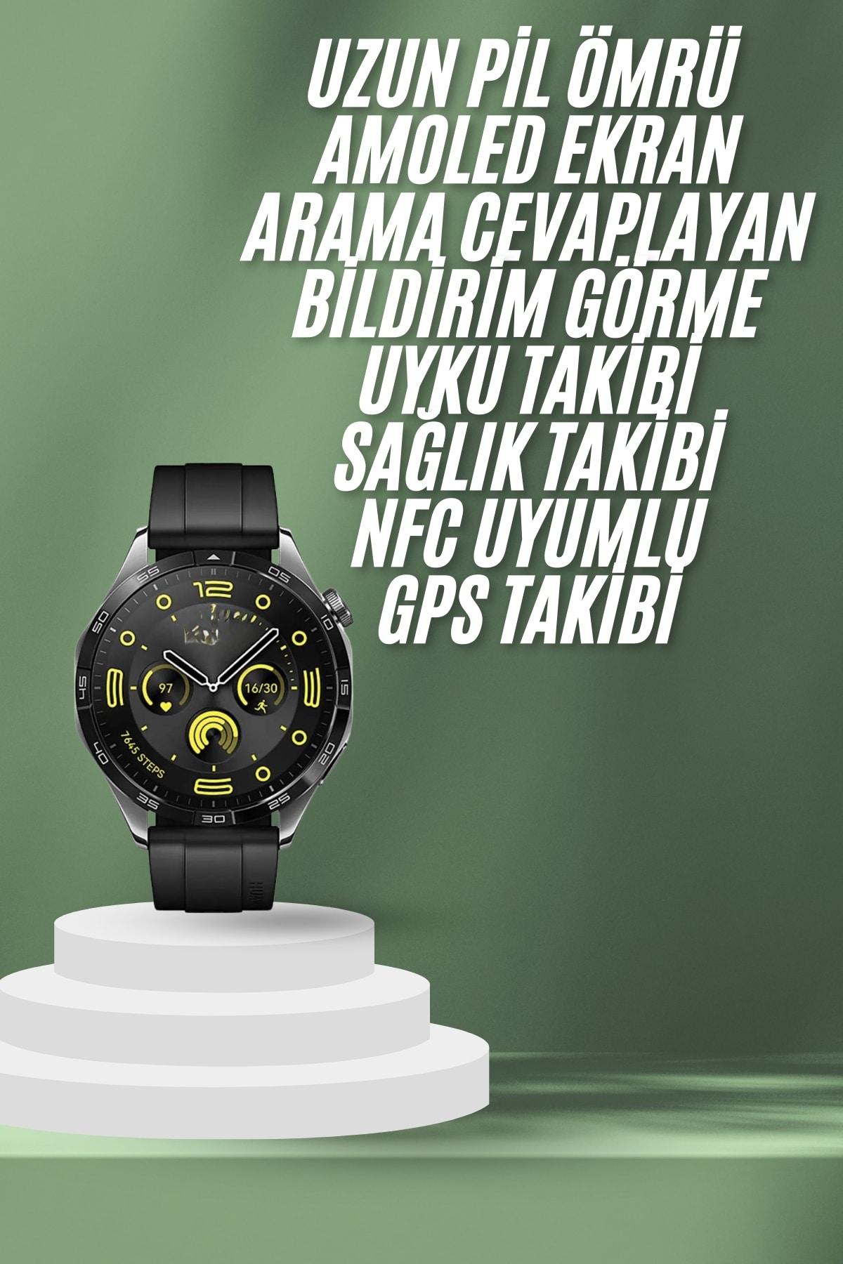 Akıllı Saat 5.0 Bluetooth Bağlantılı Sağlık ve Uyku Takibi Sosyal Medya Girişli
