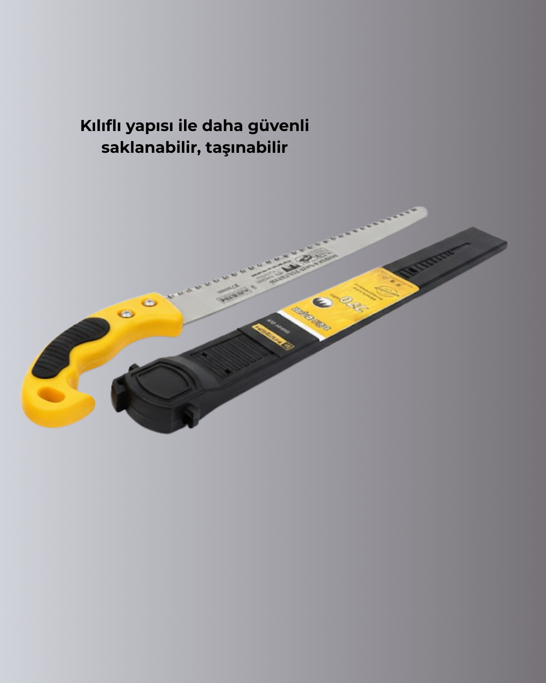 Bahçe ve Ağaç Budama Testeresi Ergonomik Saplı