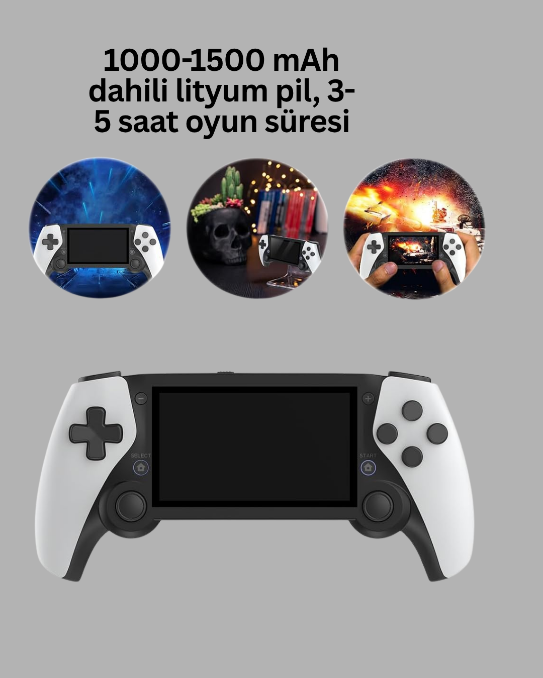 Şarjlı, Hafıza Kart Destekli Oyun Konsolu