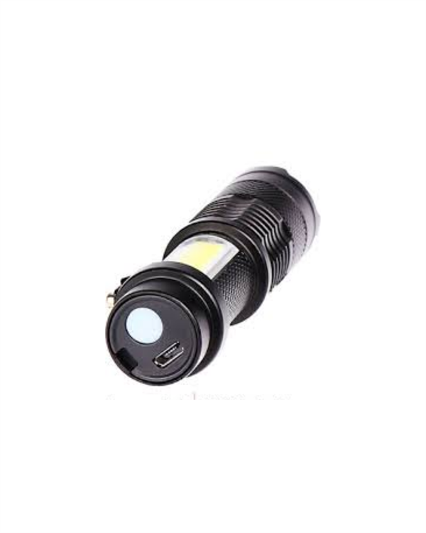 Taşınabilir Şarjlı LED Fener - 4 Modlu, 2000LM, Ayarlanabilir Odak