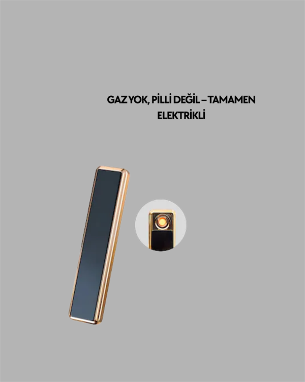 Elektronik Çakmak – Lüks Tasarım, Rüzgarda Sönmez