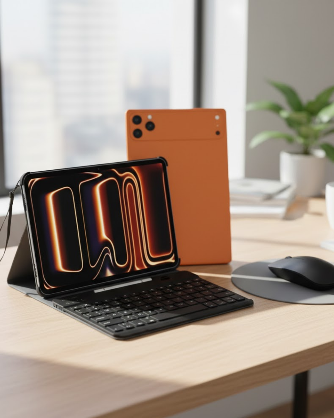 Android Tablet Klavye Kılıflı Dokunmatik Ekran Günlük ve Profesyonel Kullanım