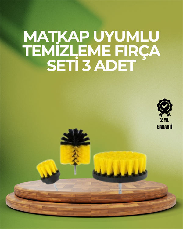 Banyo, Mutfak, Jant ve Fayans Temizliği İçin Uygun Matkap Başlığı