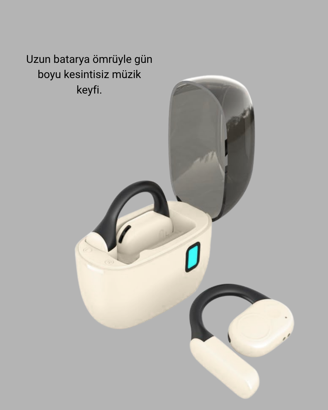TWS Bluetooth Kulaklık – Otomatik Şarj, Taşınabilir Şarj Kutusu