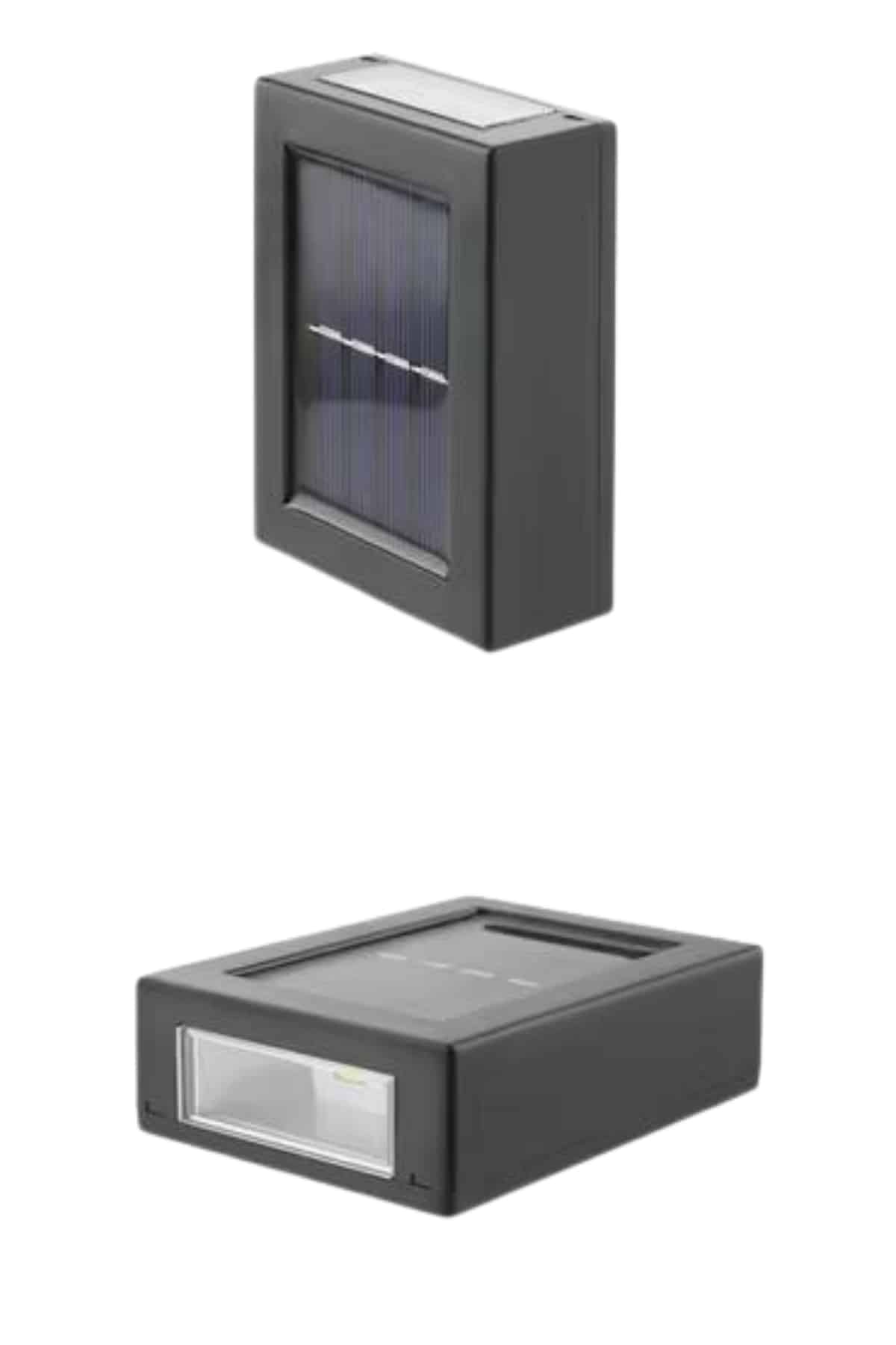 Yeni Model Solar Çift Taraflı Duvar Lambası Dekoratif Duvar Lambası