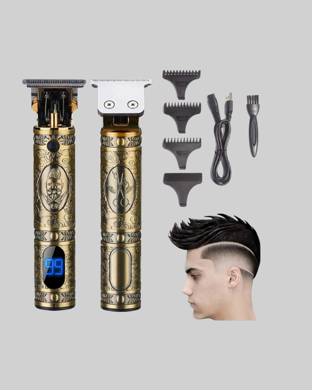 Daling Profesyonel Tıraş Makinesi Islak ve Kuru Kullanım