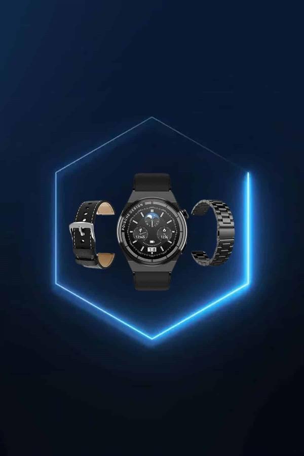 ANC Özellikli Bluetooth Kulaklık ve Amoled Ekran Akıllı Saat Uyku ve Sağlık Takibi Nabız Ölçer