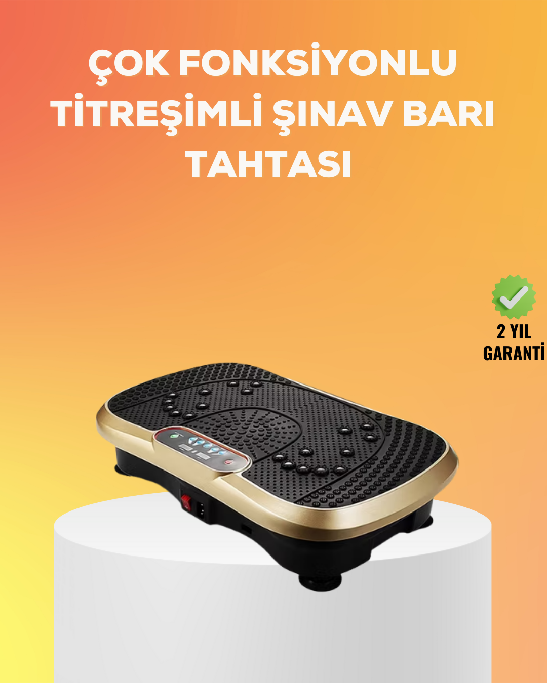 Kas Aktivasyonunu Artıran Titreşimli Egzersiz Makinesi